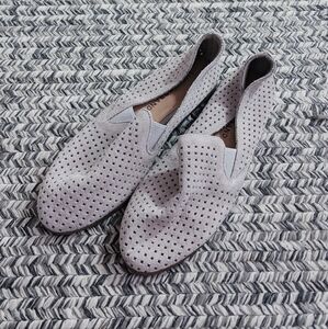 Lucky Brand Gray Carthy Loafer Flat
